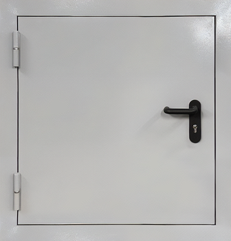 Стальной противопожарный люк серого цвета Стальной противопожарный люк серого цвета