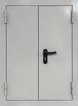 Стальной двустворчатый люк серого цвета Стальной двустворчатый люк серого цвета