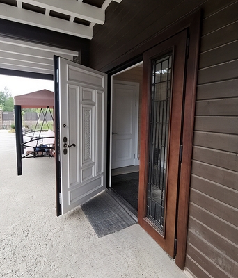 Термодверь с ковкой Термодверь с ковкой